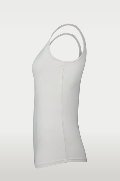 Bamboo Basics Sleeveless | White