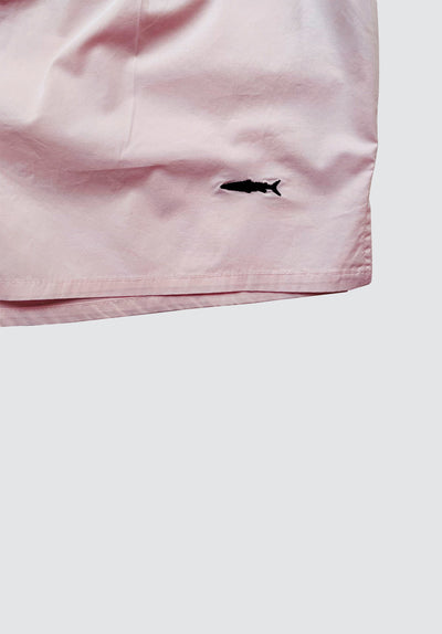 Salmon Pink Cotton Boxer Shorts