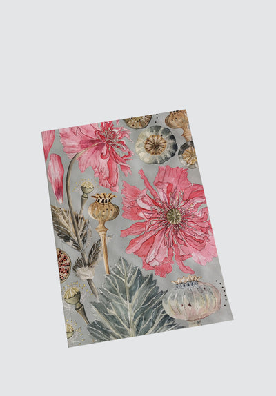 Pink Poppy Notebook