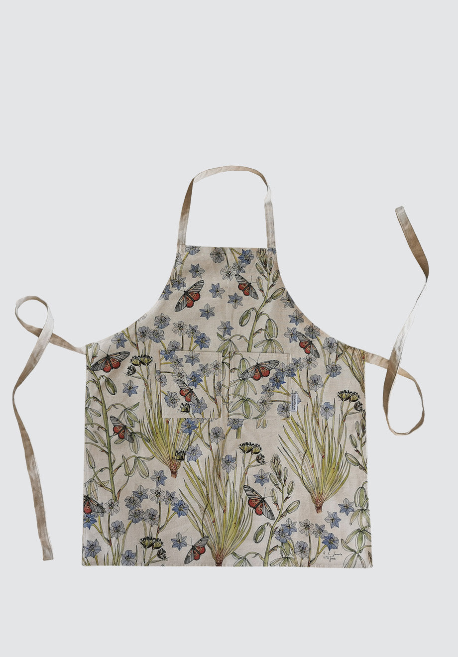 Butterfly Hemp Apron