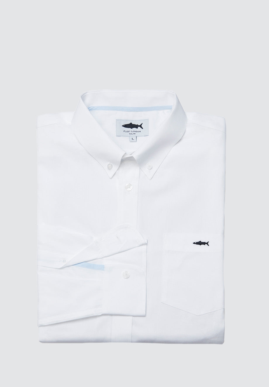 White Cotton Shirt for Men