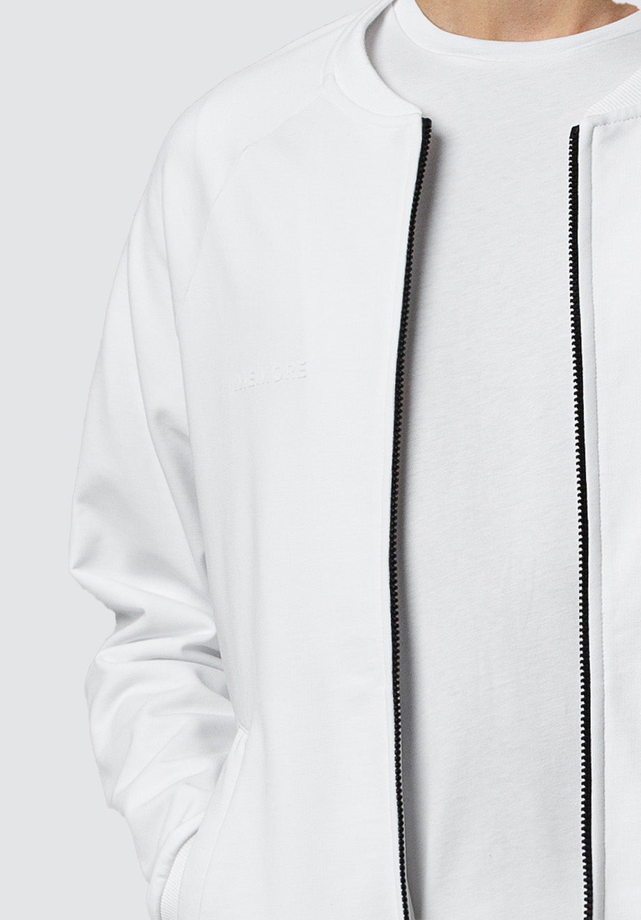 Men's Bomber Memore | White