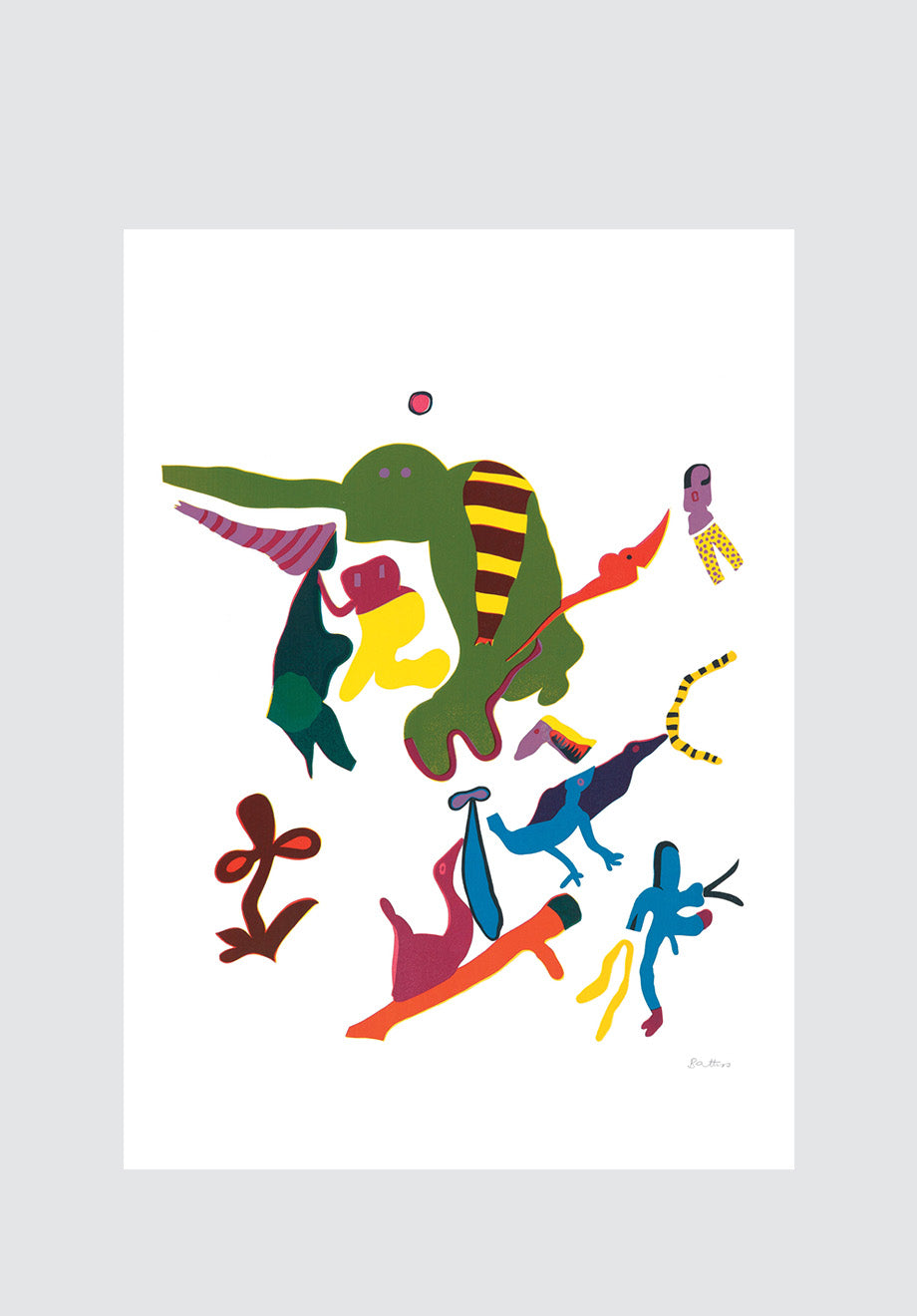 Something Like An Elephant Unframed Print