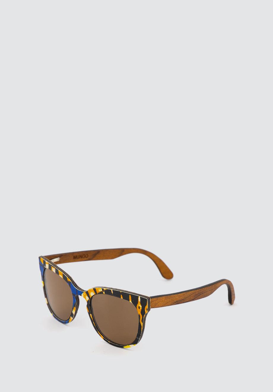 Mungo | African Fabric 4 | Brown Polarised