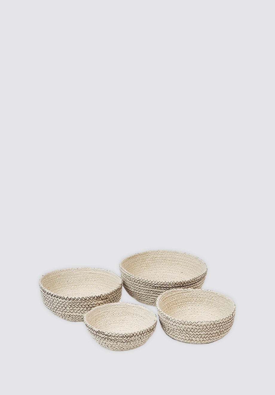 Amari  Round Bowl | Brown (Set of 4)