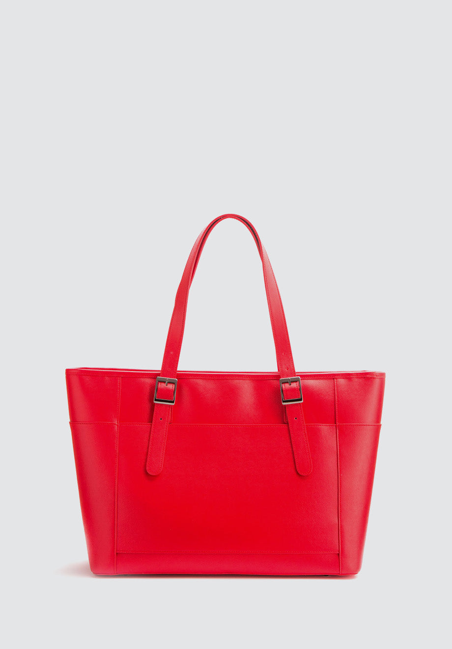 Miley | Red Vegan Leather Laptop Bag