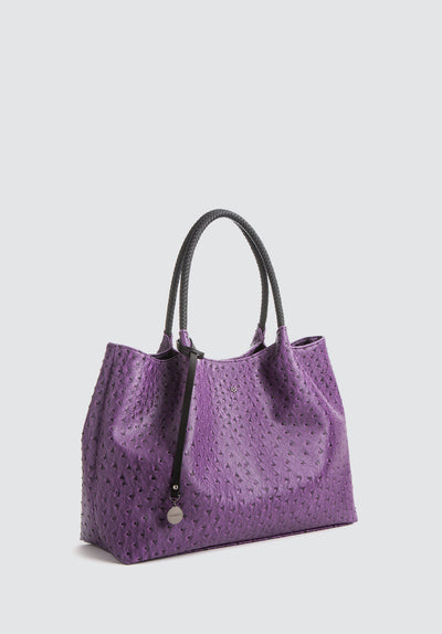 Naomi | Purple Vegan Leather Tote Bag