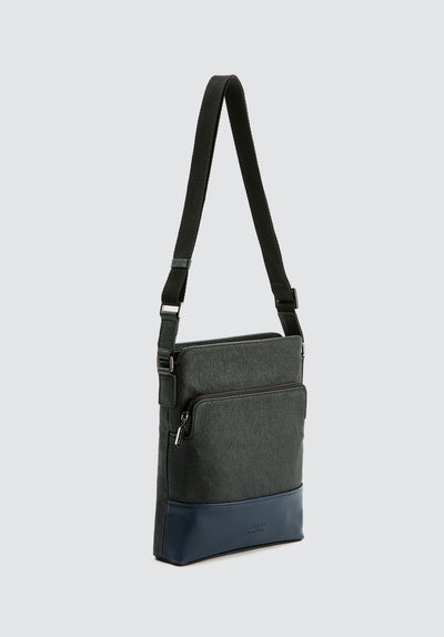 Tom | Blue Men's Vegan Sling Bag