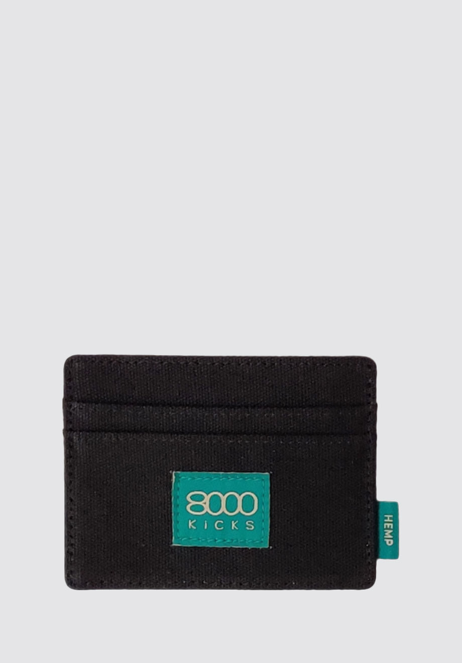 Skinny Hemp Wallet | Black