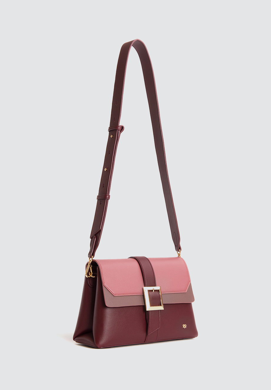 Emily | Burgundy Crossbody/Clutch Bag