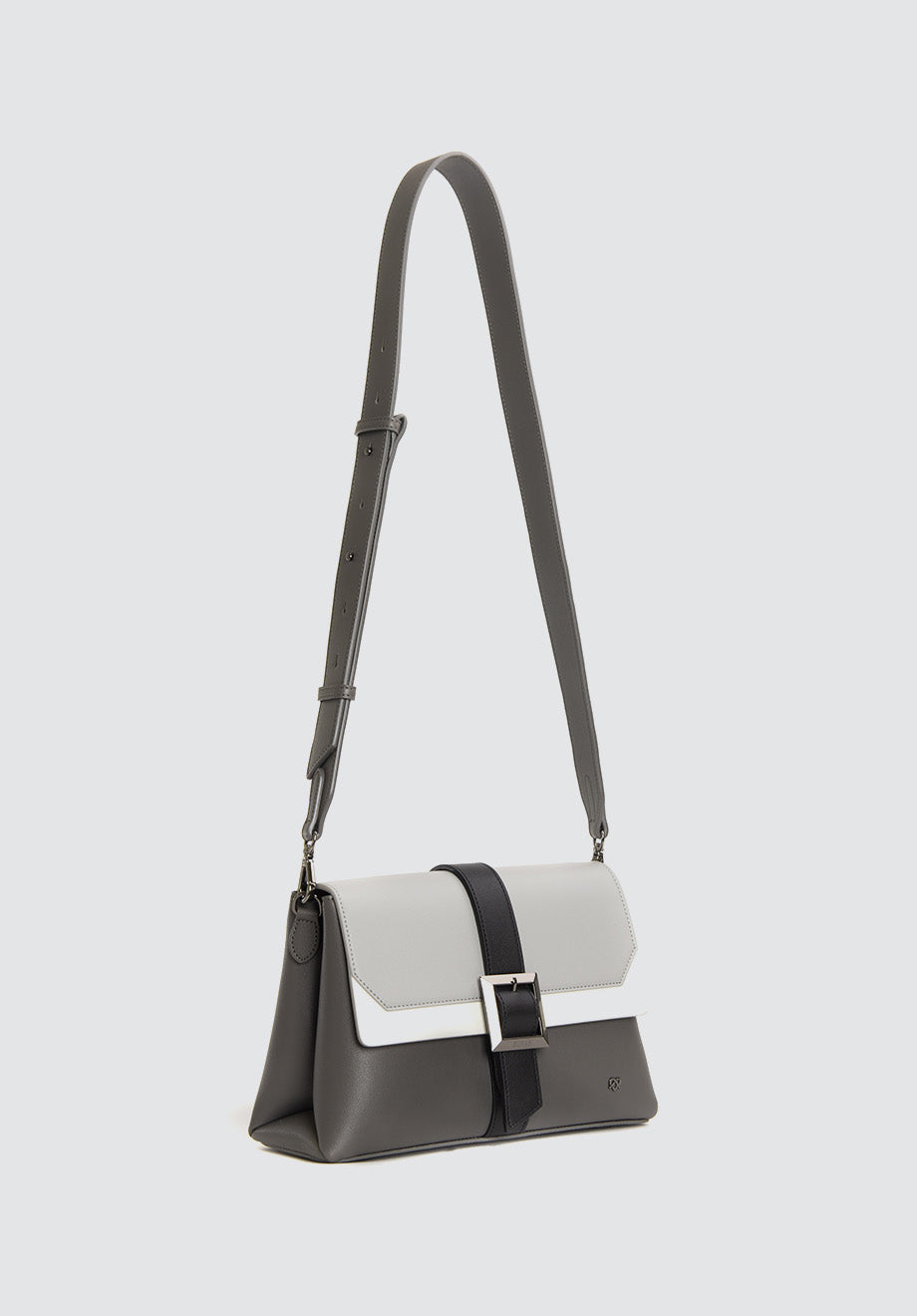 Emily | Grey Crossbody/Clutch Bag