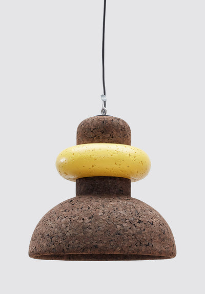 African Cork Pendant | Shape 5