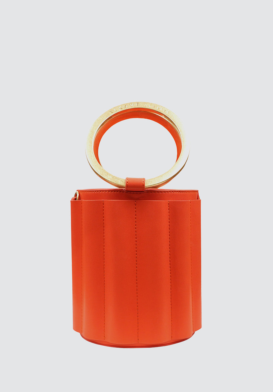 Water Metal Handle Bucket Small | Orange