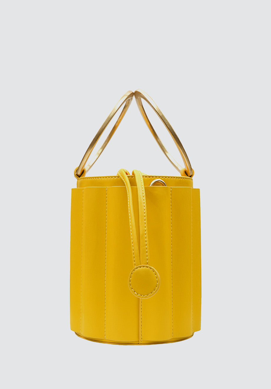 Water Metal Handle Bucket Small | Yellow