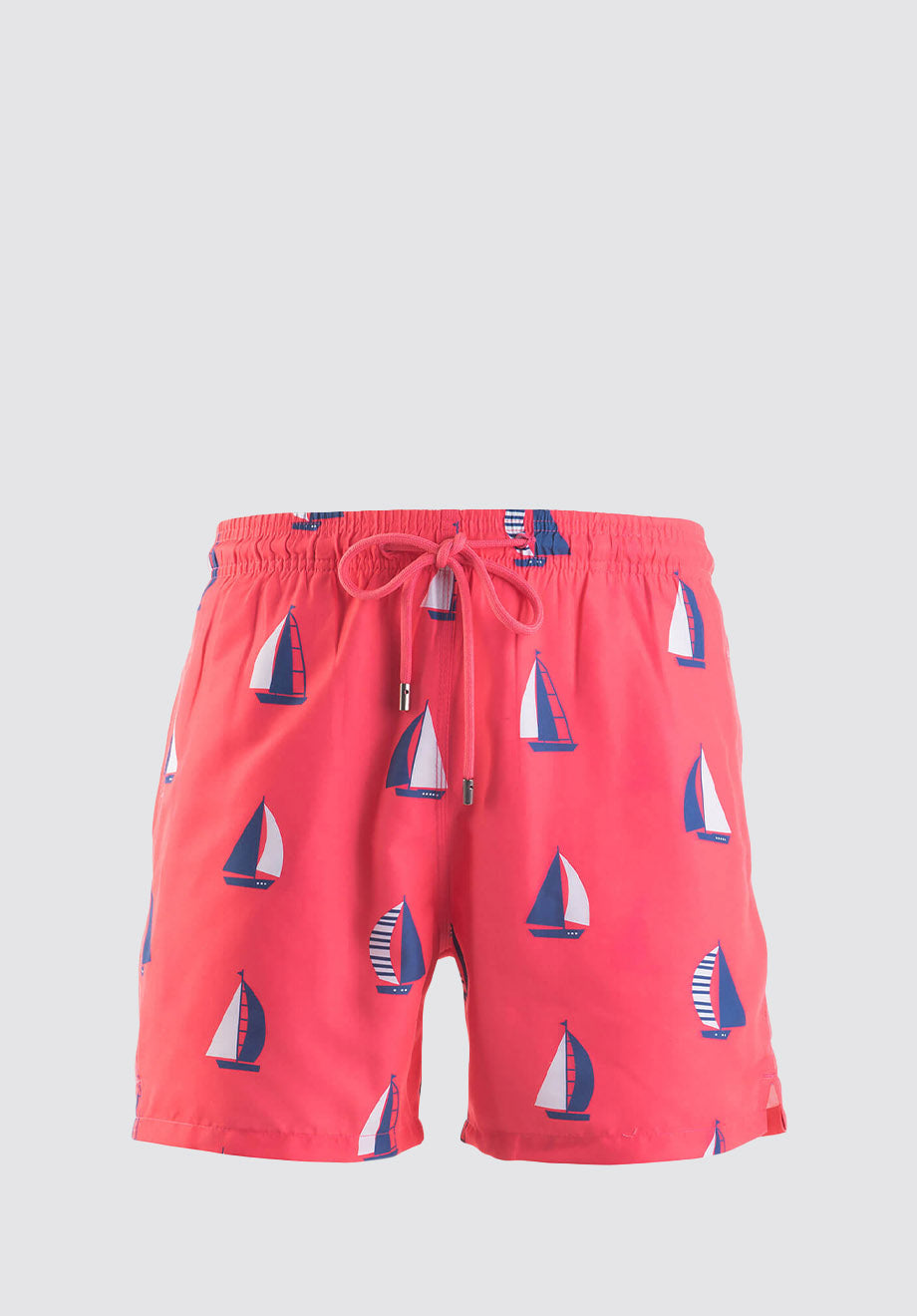 Swim Shorts - Sail Boats | Coral