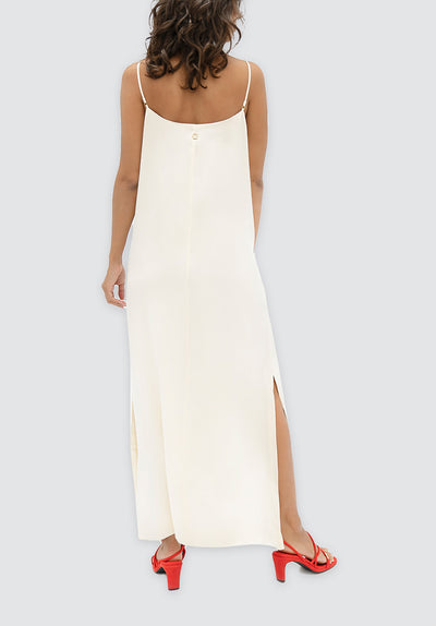 Calabar CBQ - Slip Dress | Pearl