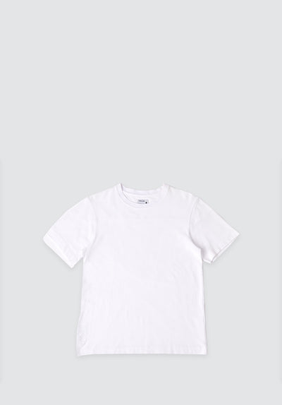 Cotton Pique Tee | Brilliant White