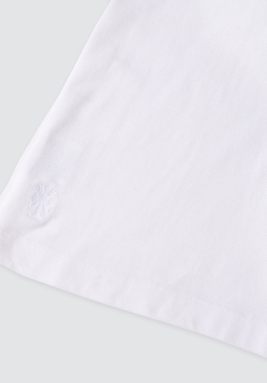 Cotton Pique Tee | Brilliant White