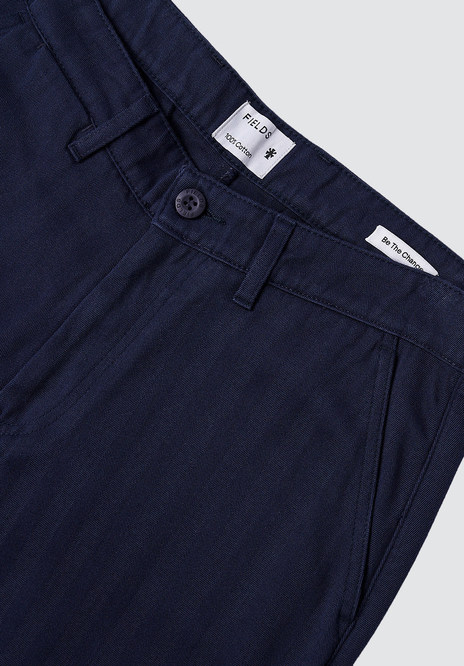 Straight Leg Trouser | Black Iris (Navy)