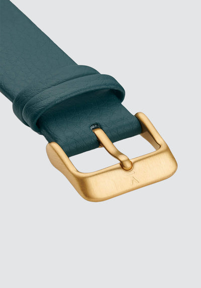 Aalto Watch | Gold & Juniper With Black