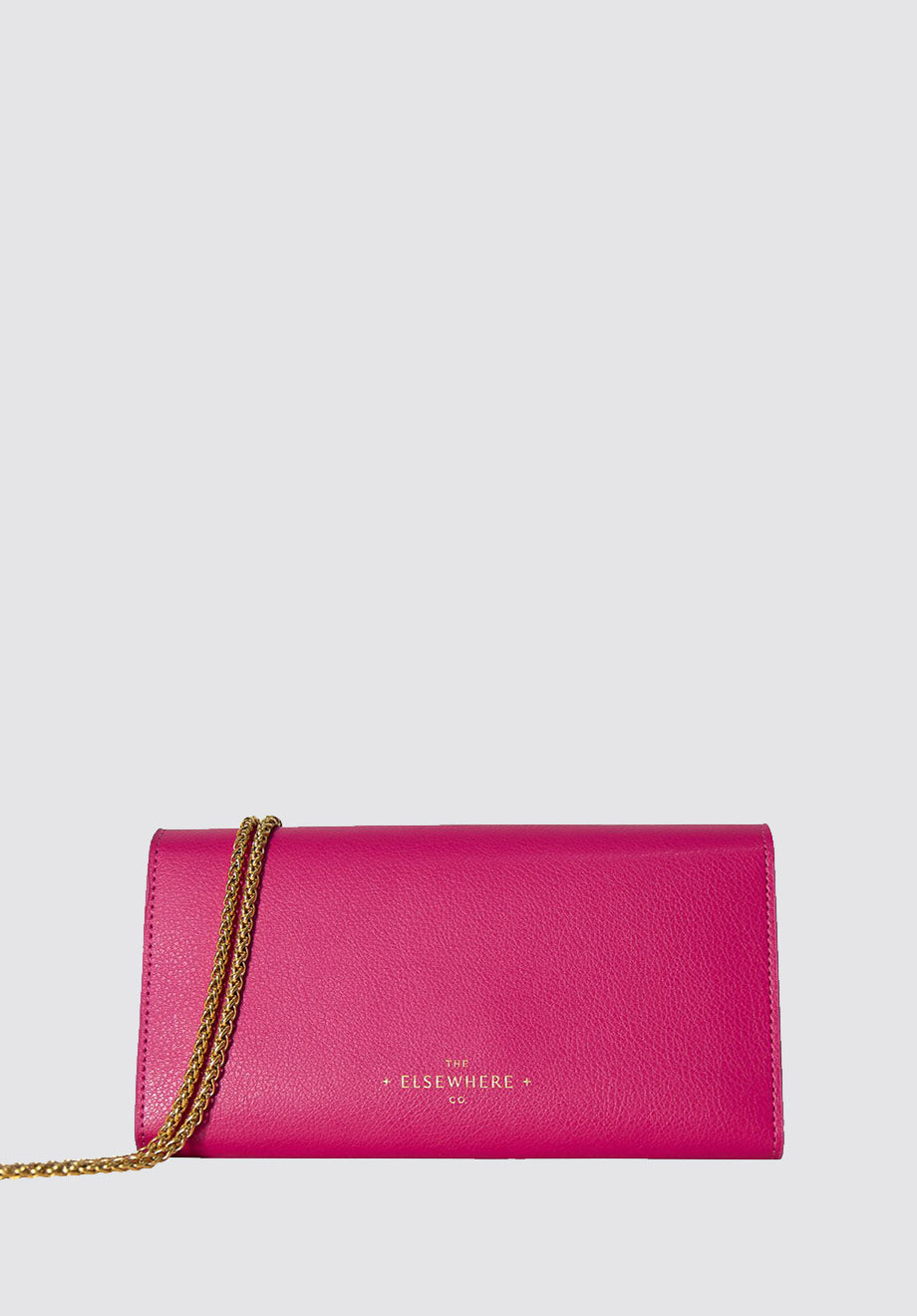 Work to Play 5 Ways, Wallet & Wheat Chain Set | Paradise Pink