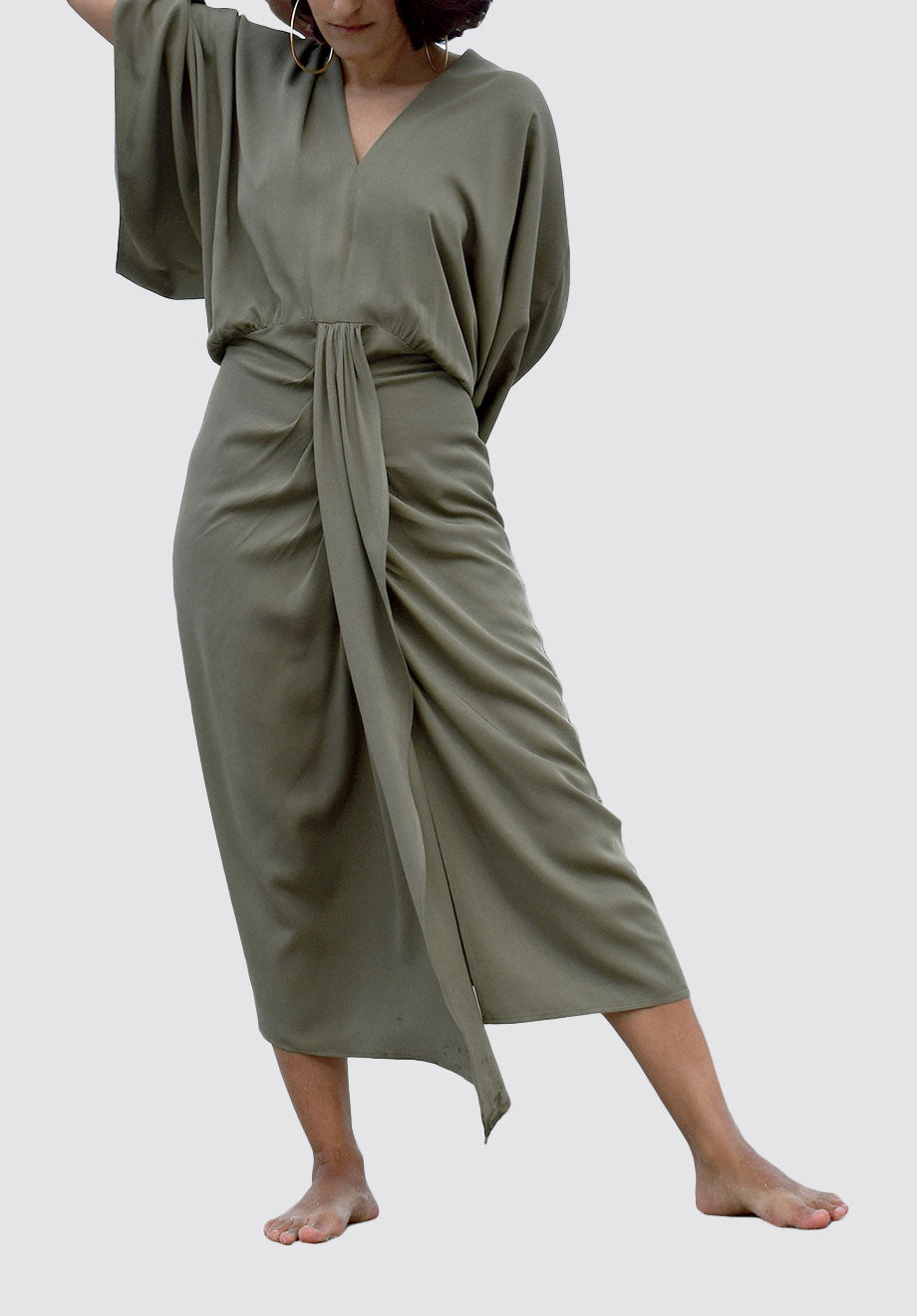 Quest Dress | Green Olive