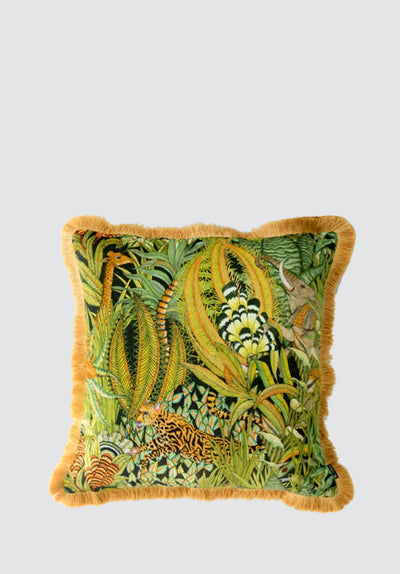 Sabie Forest | Delta Fringed Cushion Cover