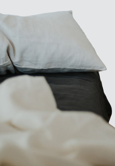 100% Linen Duvet | Cloud