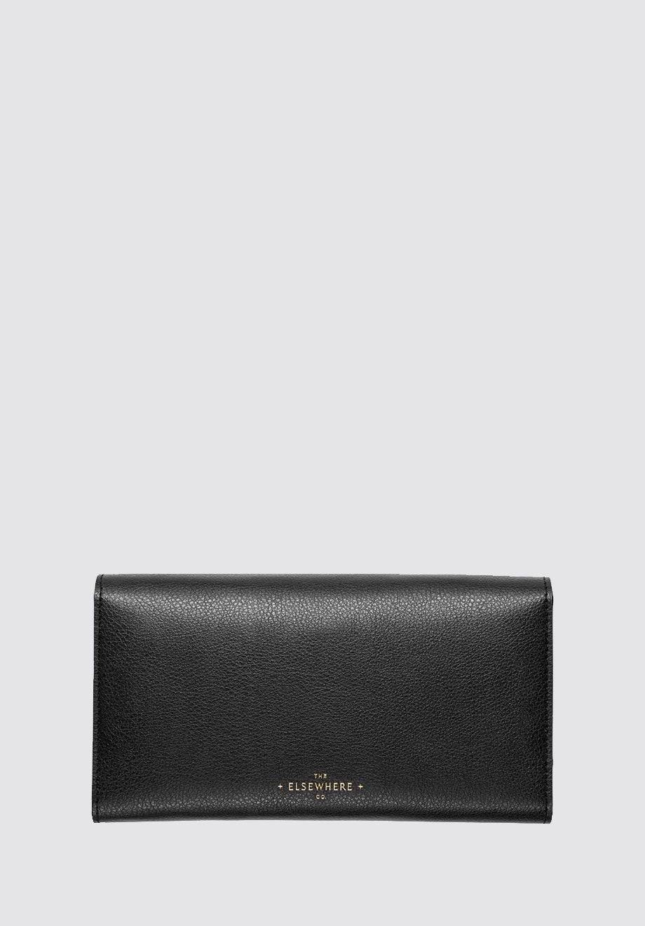 Recycled Leather Women's Wallet | Nightfall Black