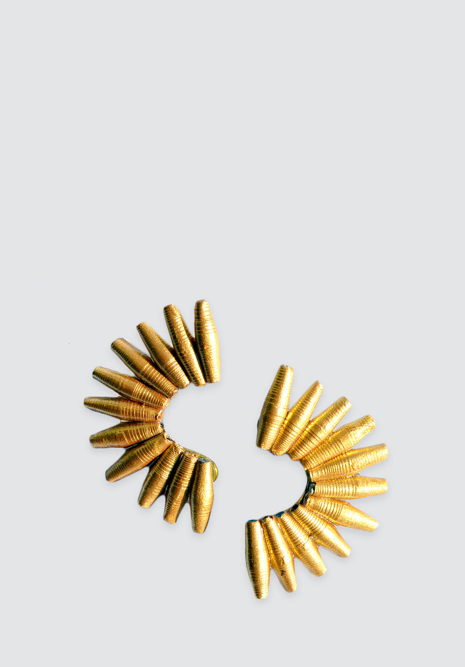 Fan Earring Gold