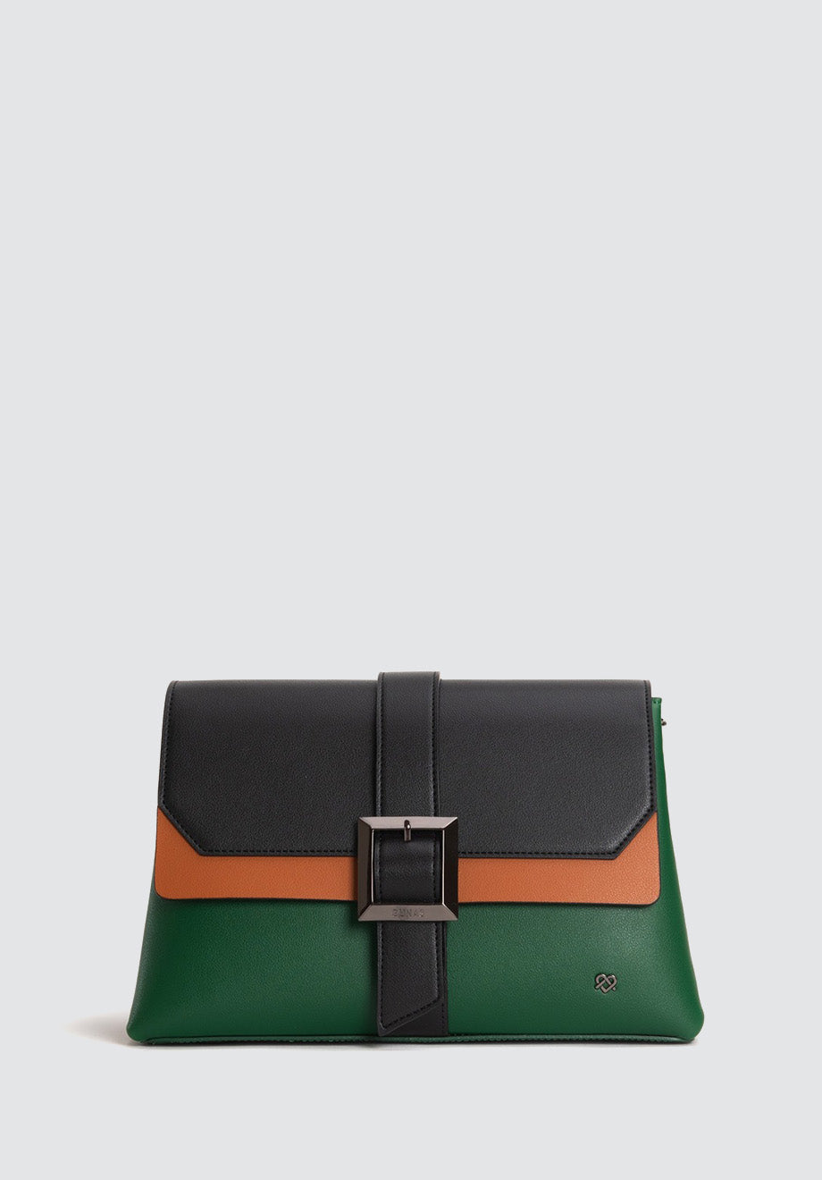 Emily | Green Crossbody/Clutch Bag