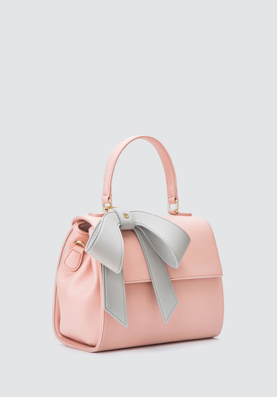 Cottontail | Light Pink Vegan Leather Bag