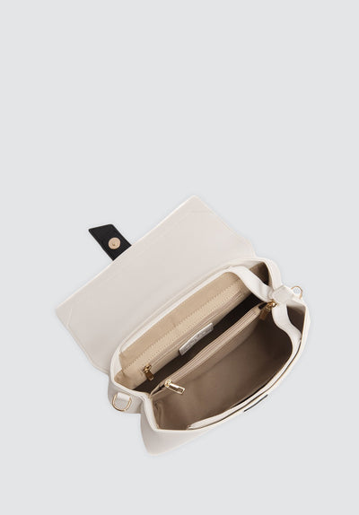 Emily | White Crossbody/Clutch Bag