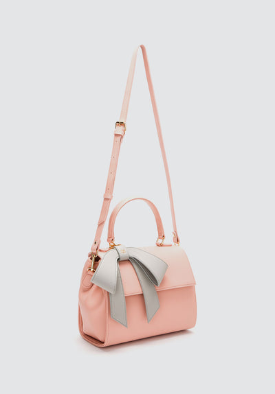 Cottontail | Light Pink Vegan Leather Bag