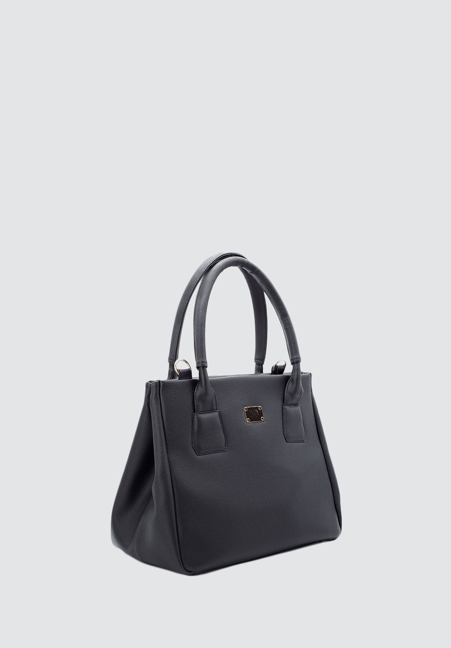 Indy Vegan Top Handle Bag | Black