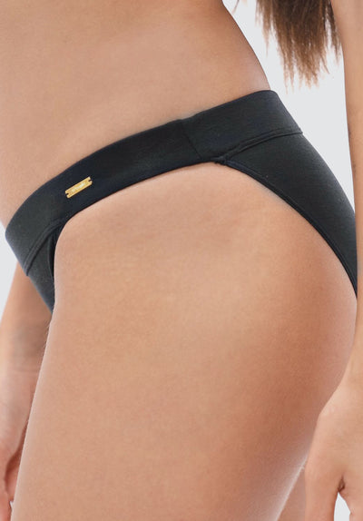 Oregon PDX - Bikini Briefs | Black Sand