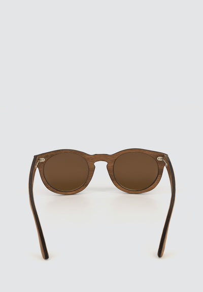 Owl Sunglasses | Walnut | Brown Polarised