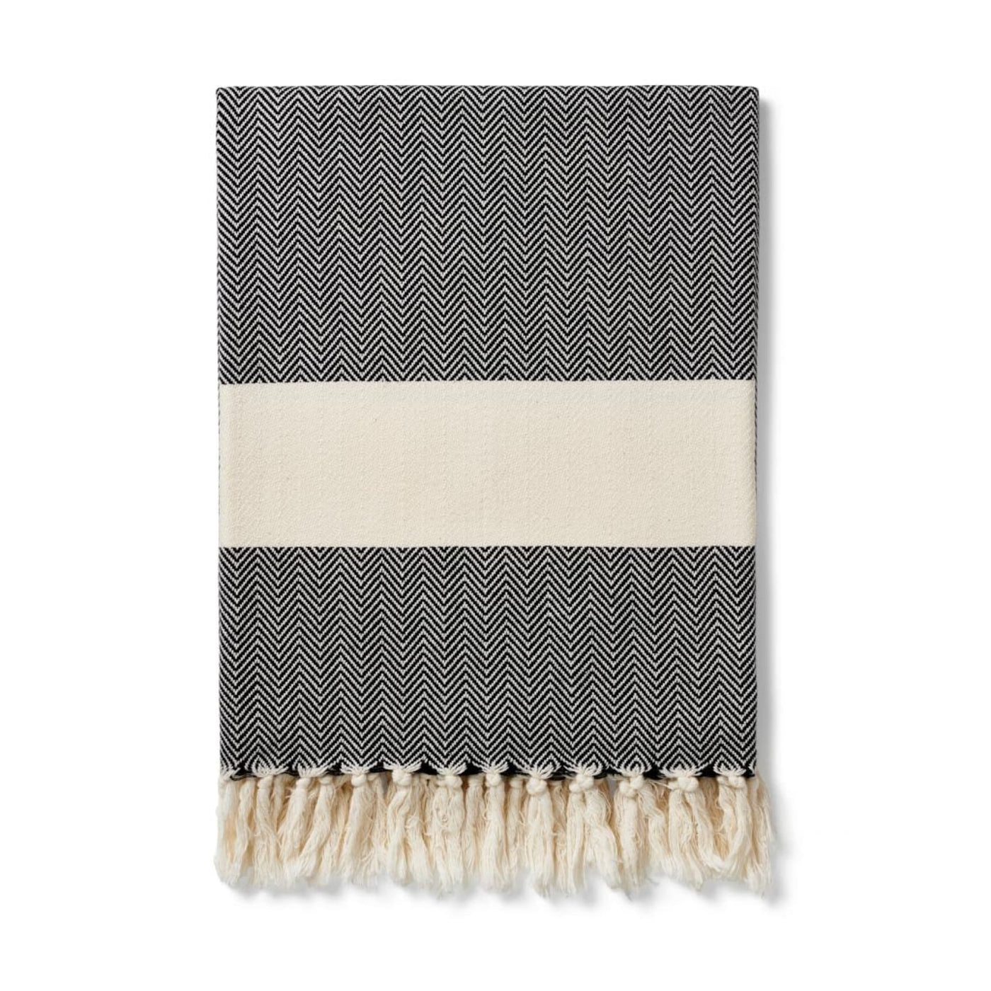 Ferah Herringbone - Organic Cotton Blankets