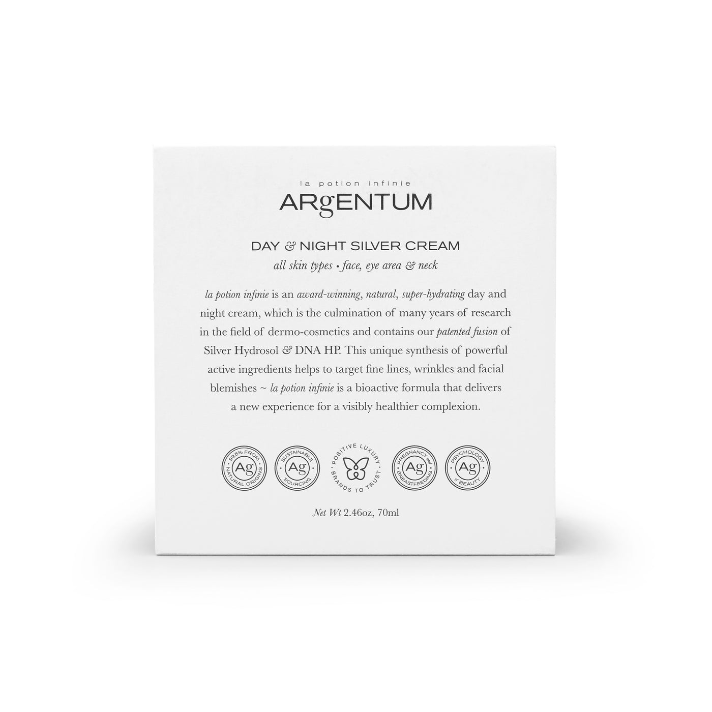 La Potion Infinie | Restorative Day & Night Silver Cream