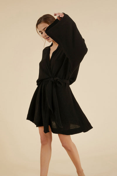 Luna Kimono Wrap Dress