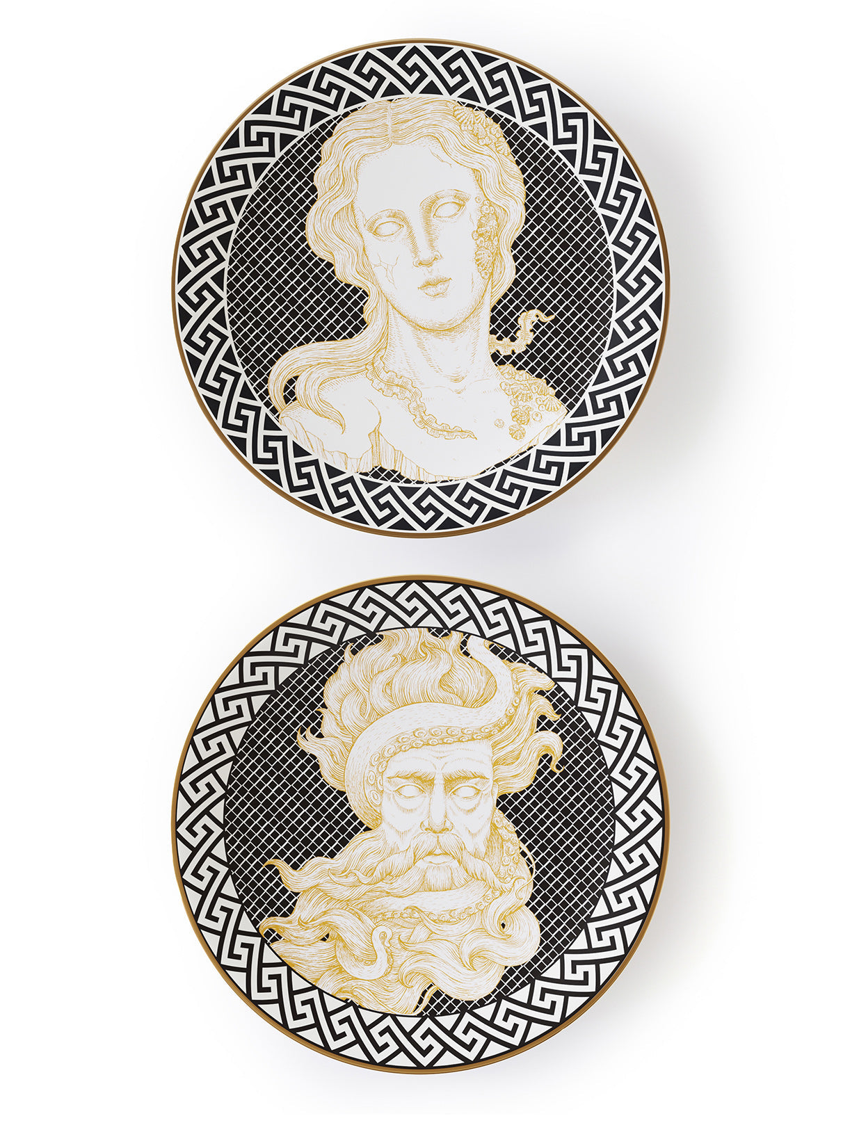 Poseidon Plates Set Atlantis