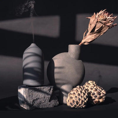 Stone Essential Oil Diffuser | Charcoal